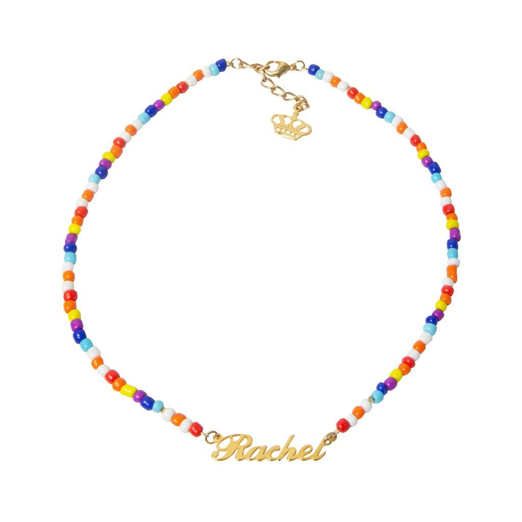 Candy Beaded Name Necklace - Anna Lou of London