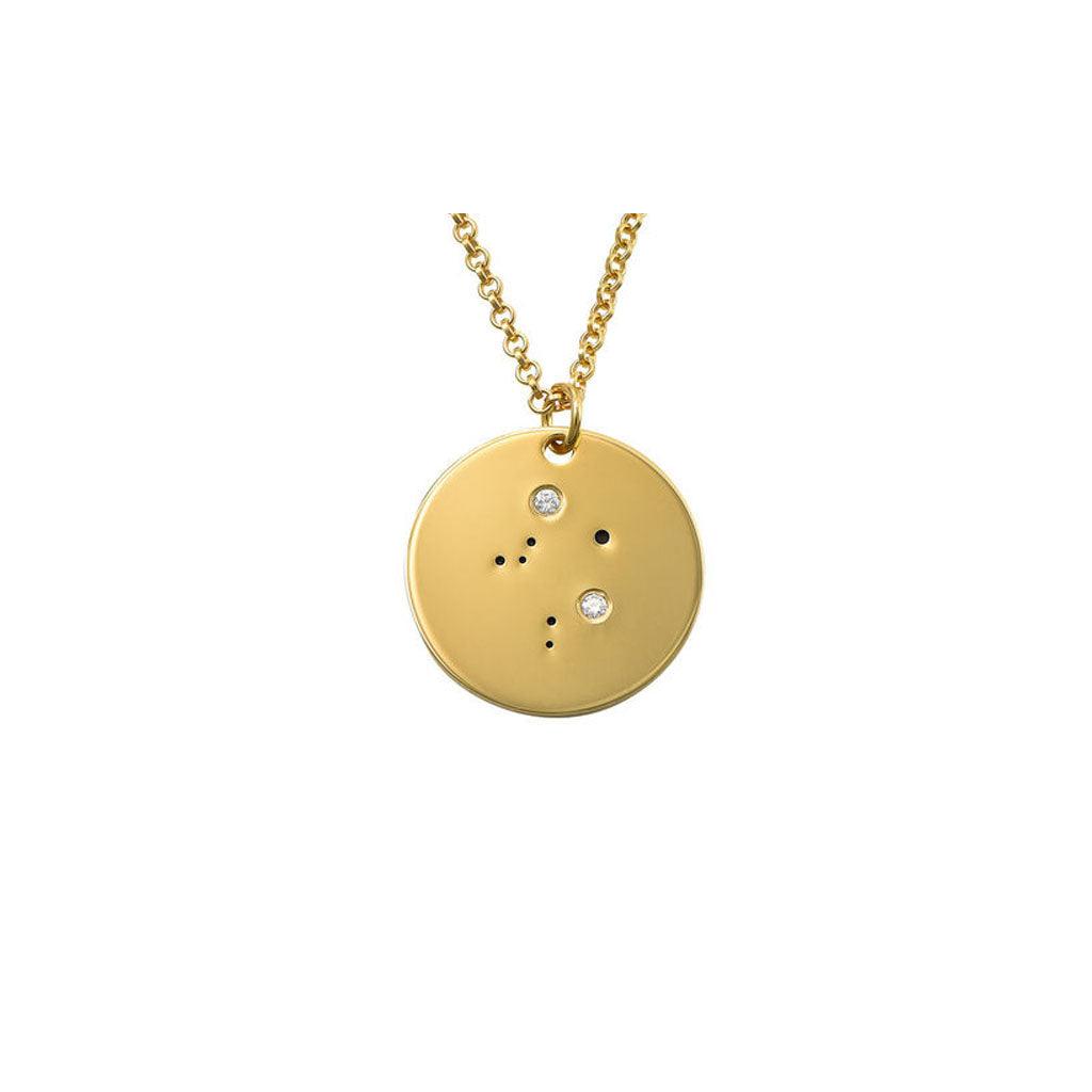 Libra Constellation Diamond Necklace - Anna Lou of London