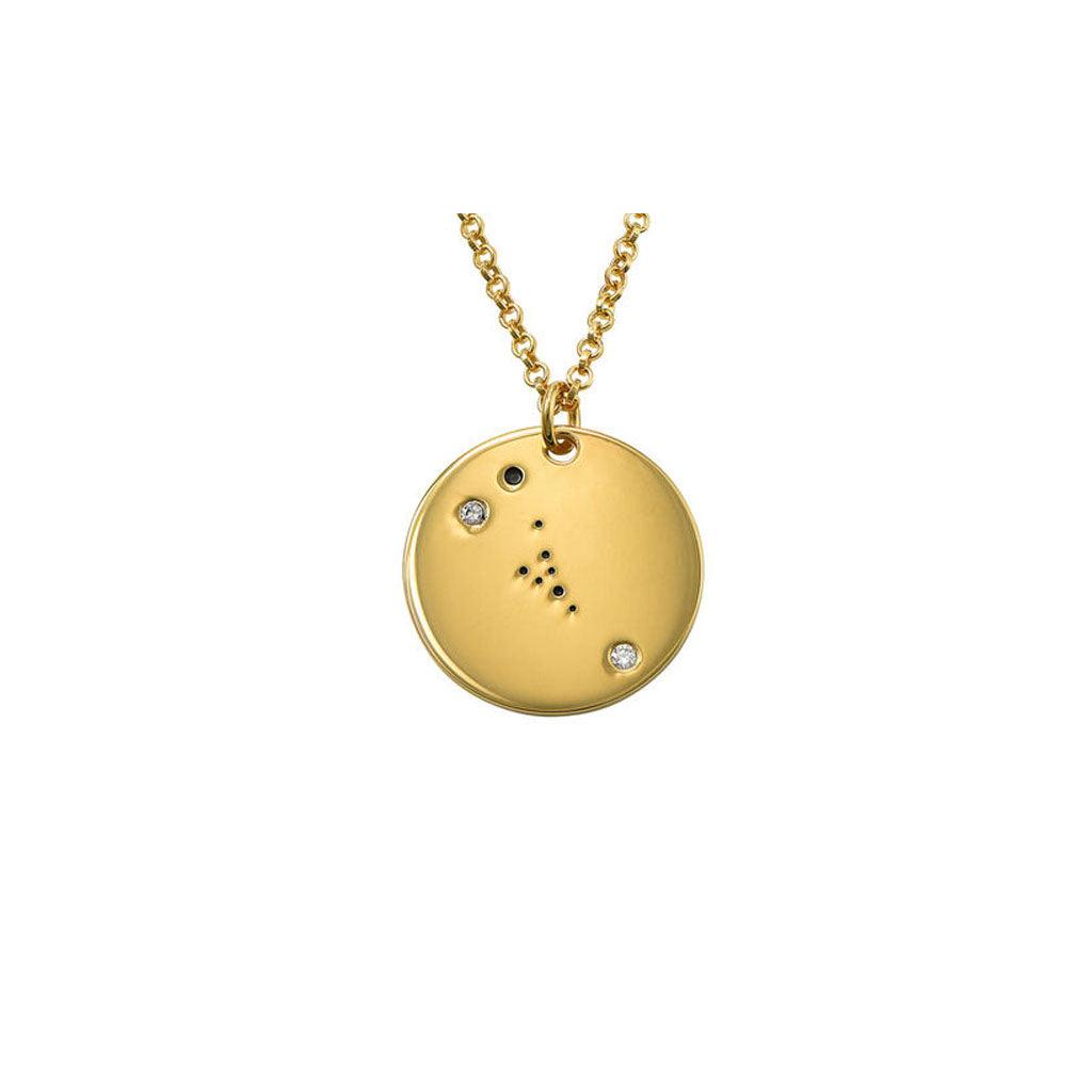 Taurus Constellation Diamond Necklace - Anna Lou of London