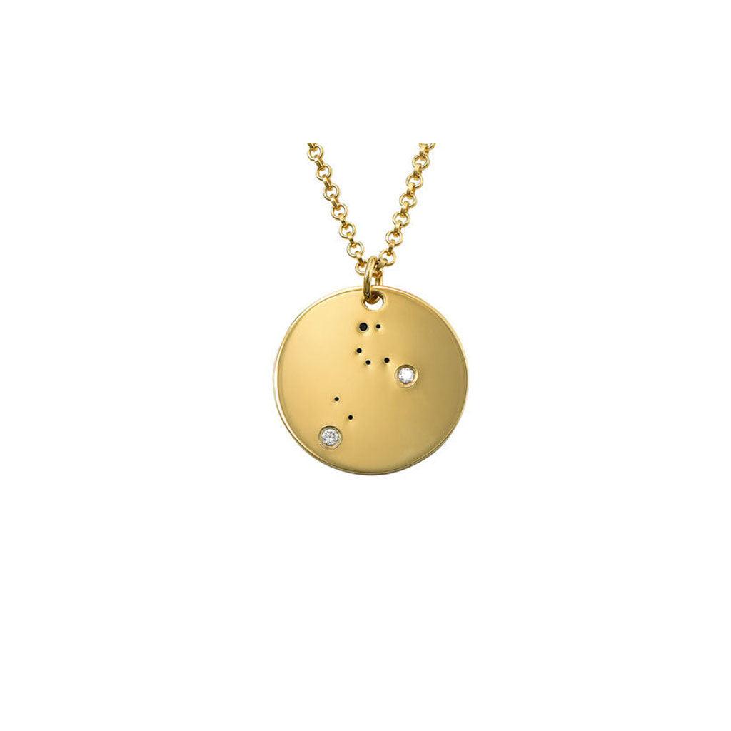 Leo Constellation Diamond Necklace - Anna Lou of London