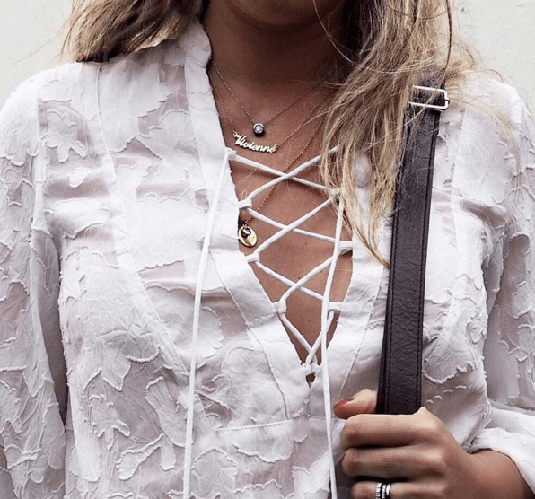 Initial Birthstone Necklace - Anna Lou of London