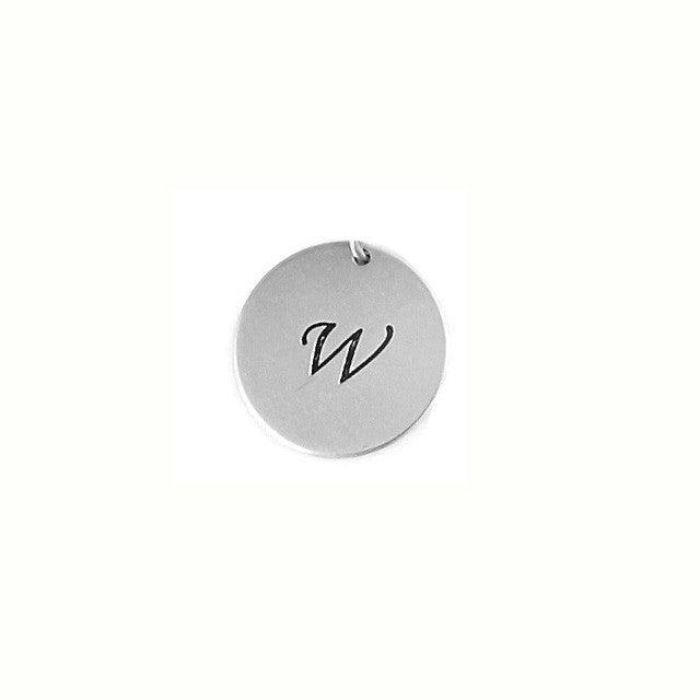 Initial Disc Charm - Anna Lou of London