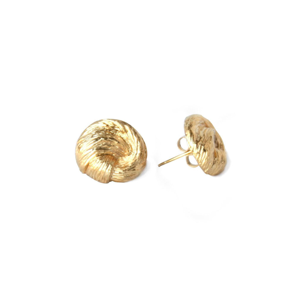 Forget Me Knot Stud Earrings - Anna Lou of London