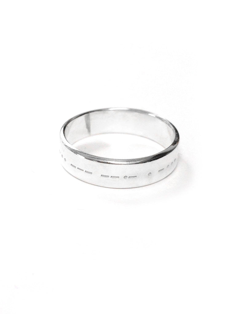 Morse Code Ring - Anna Lou of London