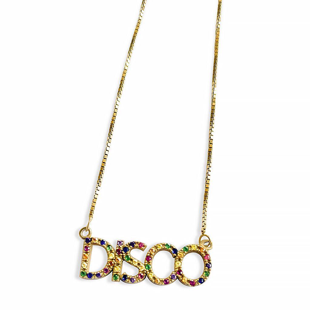 Capital Disco Name Necklace - Anna Lou of London