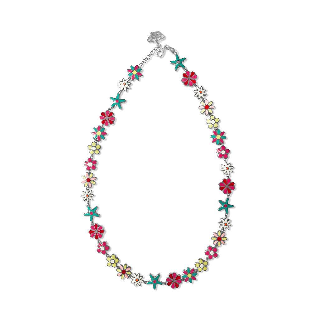 Trippy Hippie Daisy Necklace - Anna Lou of London