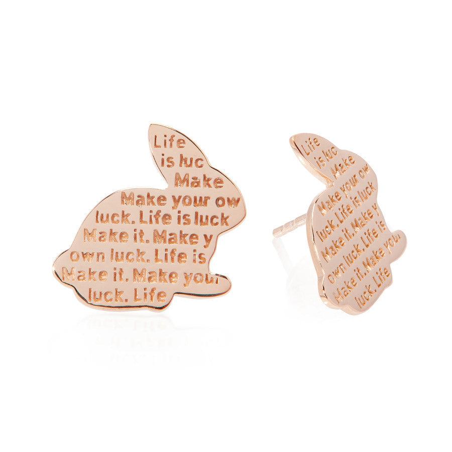 Lucky Rabbit Studs - Anna Lou of London