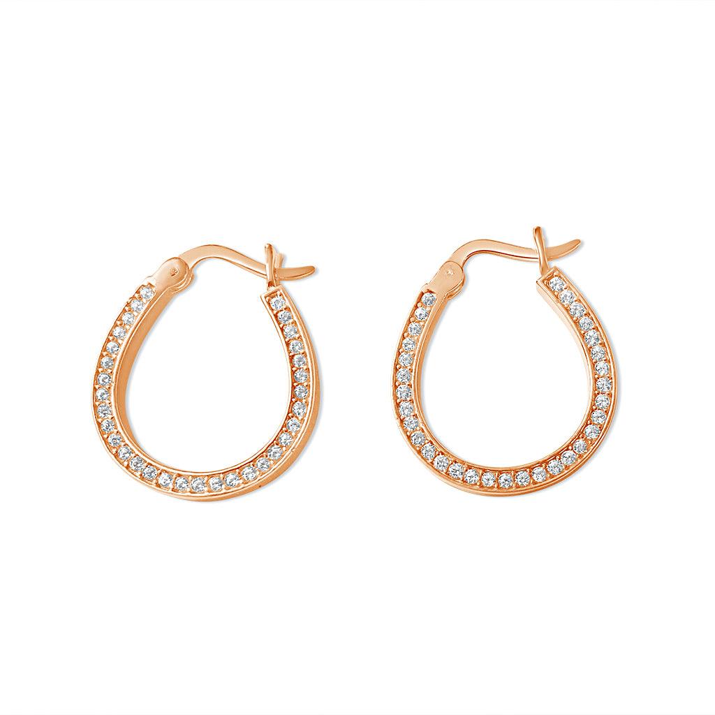 Prosperity horseshoe earrings - Anna Lou of London